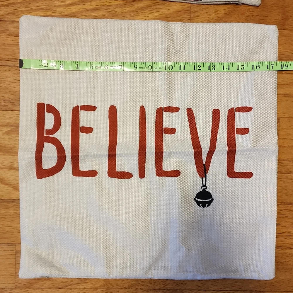 Throw Pillow Covers for Christmas, NEW 3 Pack